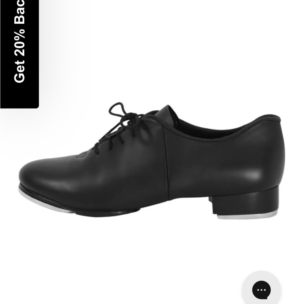 Eurotard Euphonix Black leather split sole Tap Shoe